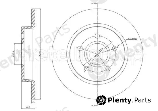 Trusting DF1492 — Brake Disc