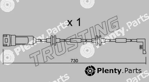 Trusting SU.143 — Warning Contact, brake pad wear