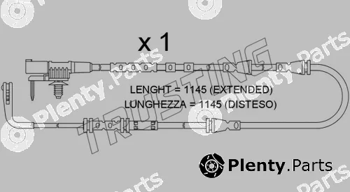 Trusting SU.384 — Warning Contact, brake pad wear