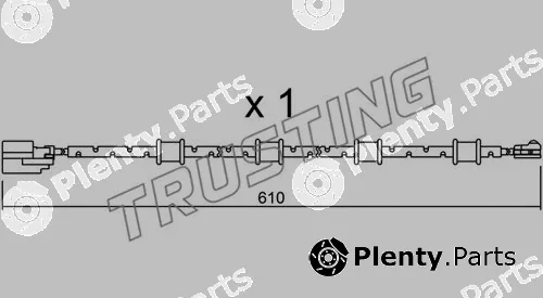 Trusting SU.321 — Warning Contact, brake pad wear