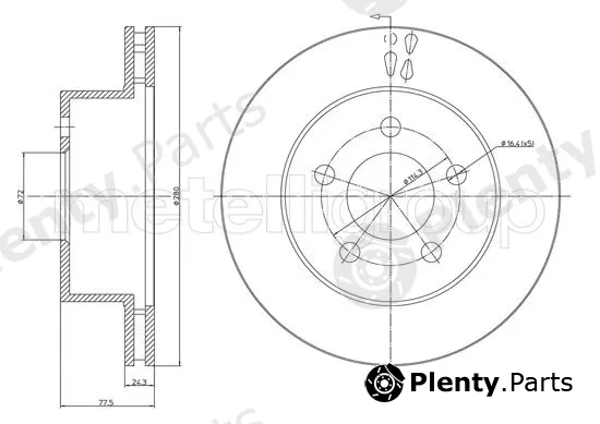 Trusting DF1024 — Brake Disc