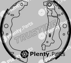 Trusting 088.240 — Brake Shoe Set