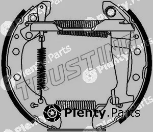Trusting 6088 — Brake Shoe Set Kit premounted