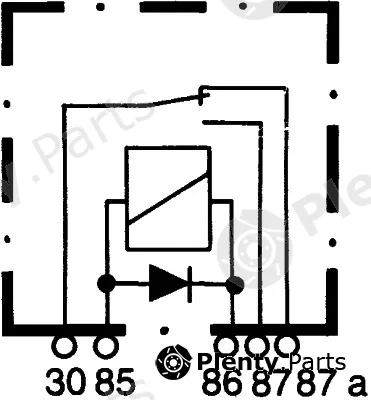 Hella 4RD007794-041 — Relay, main current