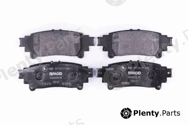 Hella 8DB355020-001 — Brake Pad Set, disc brake