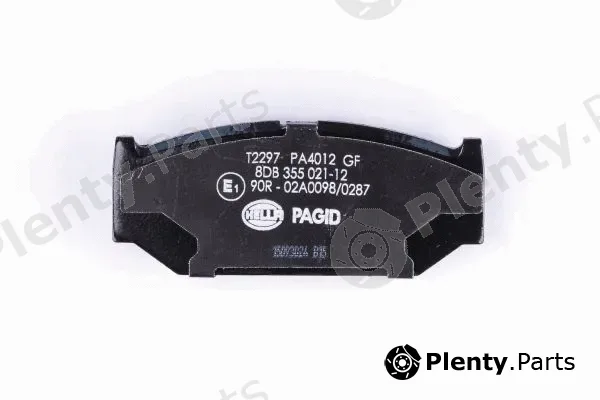 Hella 8DB355021-121 — Brake Pad Set, disc brake