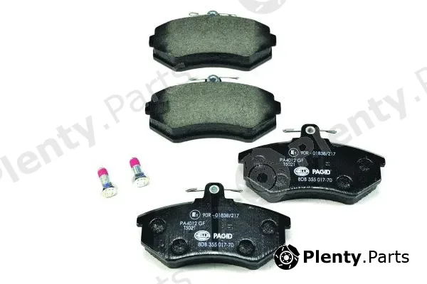 Hella 8DB355017-701 — Brake Pad Set, disc brake