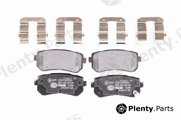 Hella 8DB355020-851 — Brake Pad Set, disc brake