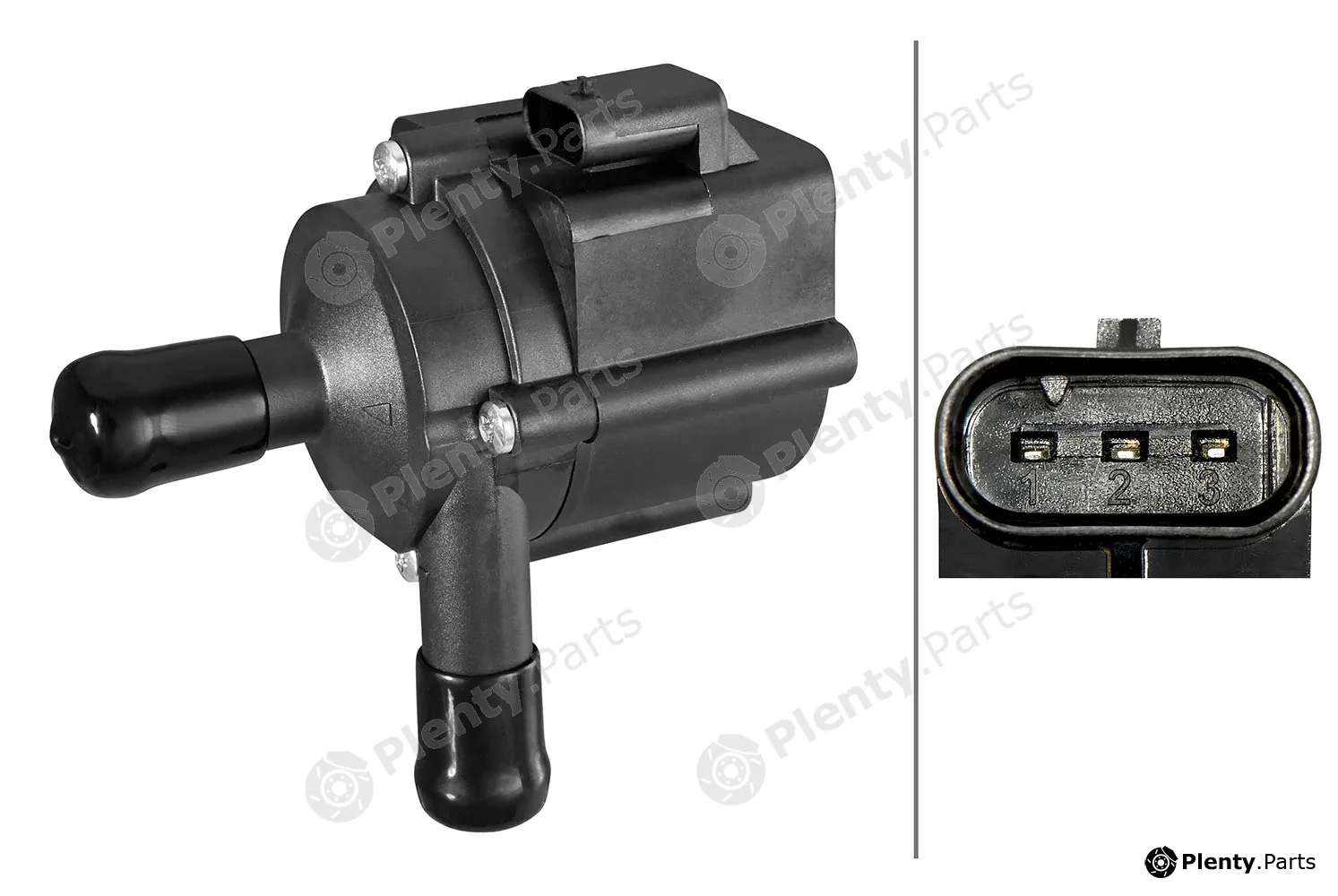 Hella 8TW358304-731 — Auxiliary Water Pump (cooling water circuit)