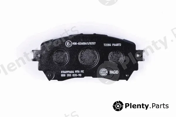 Hella 8DB355020-901 — Brake Pad Set, disc brake