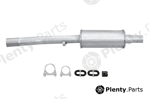 Hella 8LB366022-011 — Front Muffler Easy2Fit – PARTNERED with Faurecia