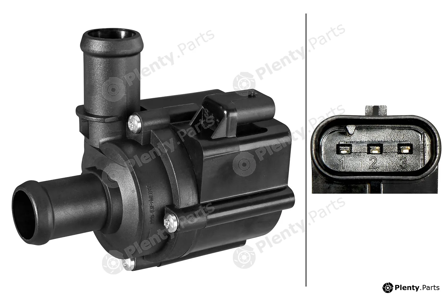 Hella 8TW358304-721 — Auxiliary Water Pump (cooling water circuit)