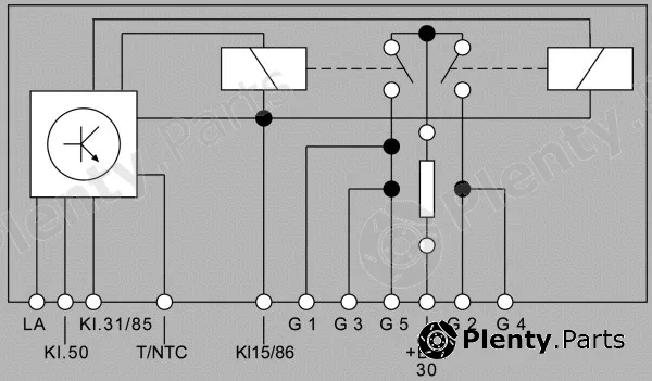 Hella 4RV008188-061 — Control Unit, glow time