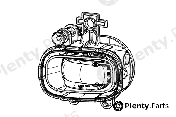 Hella 1NL013712-511 — Front Fog Light