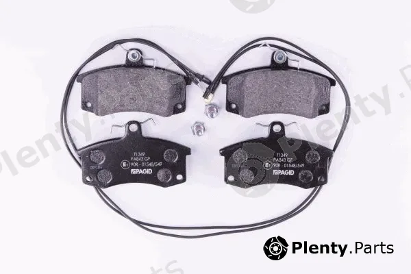 Hella 8DB355010-341 — Brake Pad Set, disc brake