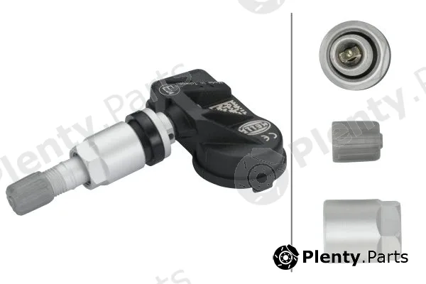 Hella 6PP358139-191 — Wheel Sensor, tyre-pressure monitoring system