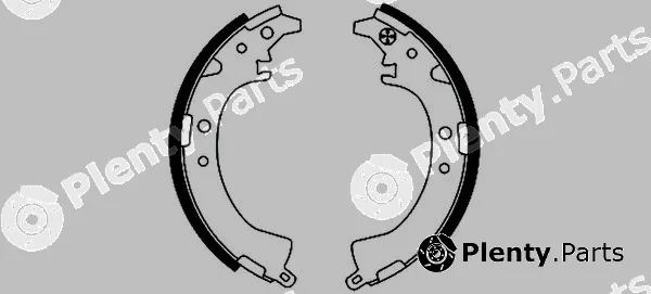 Hella 8DB355001-671 — Brake Shoe Set