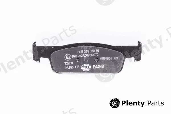 Hella 8DB355020-801 — Brake Pad Set, disc brake