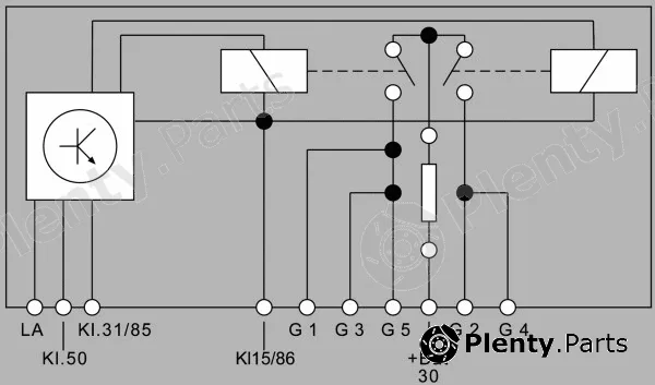 Hella 4RV008188-021 — Control Unit, glow time