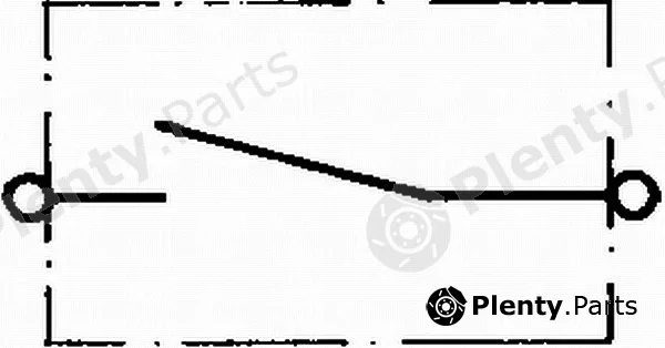 Hella 6ZT007801-001 — Temperature Switch, radiator fan