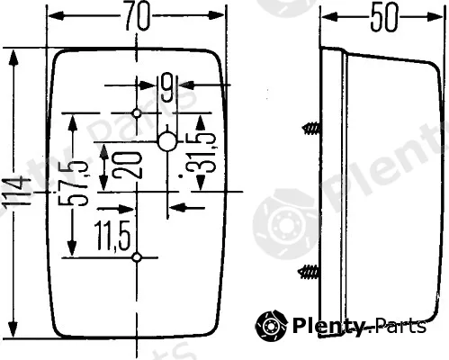 Hella 2BA002324-001 — Direction Indicator