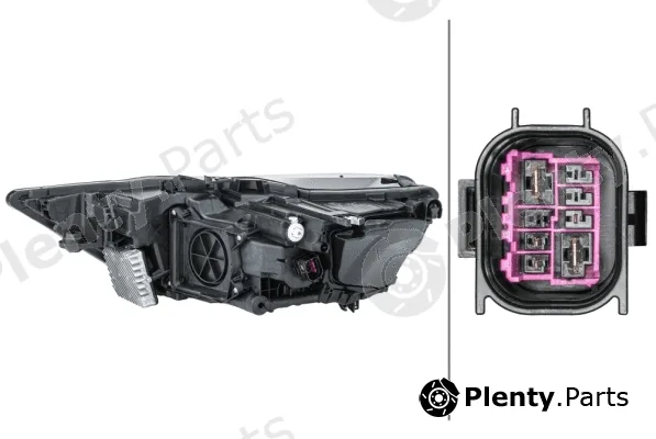 Hella 1ZX013376-141 — Headlight