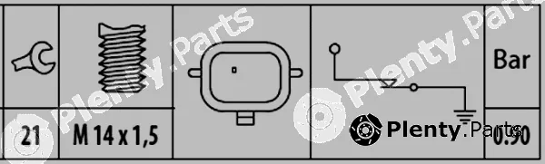 Hella 6ZL003259-901 — Oil Pressure Switch