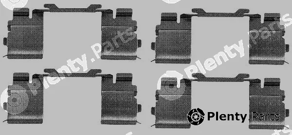 Hella 8DZ355205-121 — Accessory Kit, disc brake pad