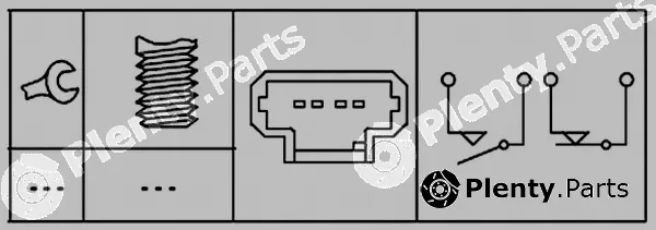 Hella 6DD008622-811 — Stop Light Switch