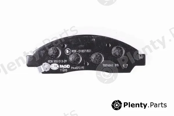 Hella 8DB355013-291 — Brake Pad Set, disc brake