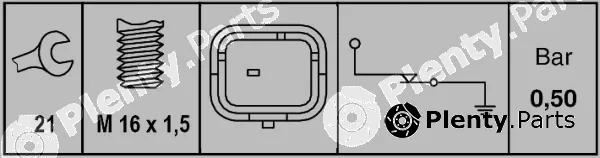 Hella 6ZL009600-041 — Oil Pressure Switch
