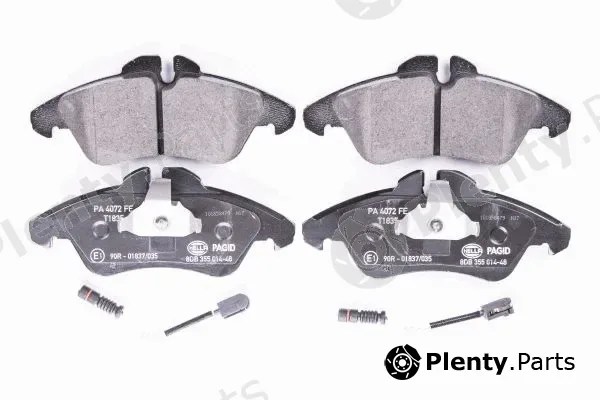 Hella 8DB355014-481 — Brake Pad Set, disc brake
