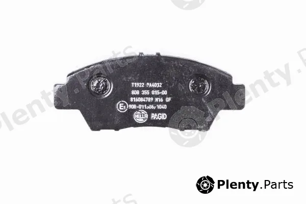 Hella 8DB355015-001 — Brake Pad Set, disc brake