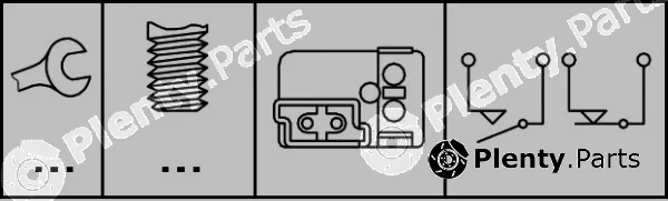 Hella 6DD008622-771 — Stop Light Switch