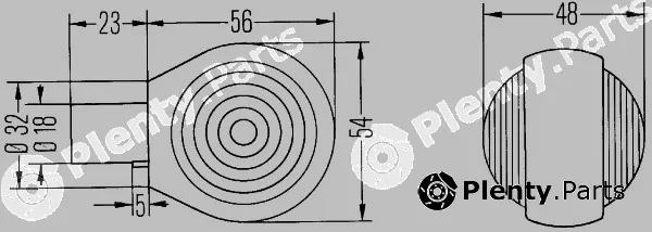 Hella 2BA001236-001 — Direction Indicator