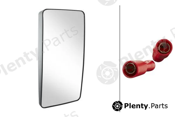 Hella 9MX563468-002 — Mirror Glass, exterior mirror
