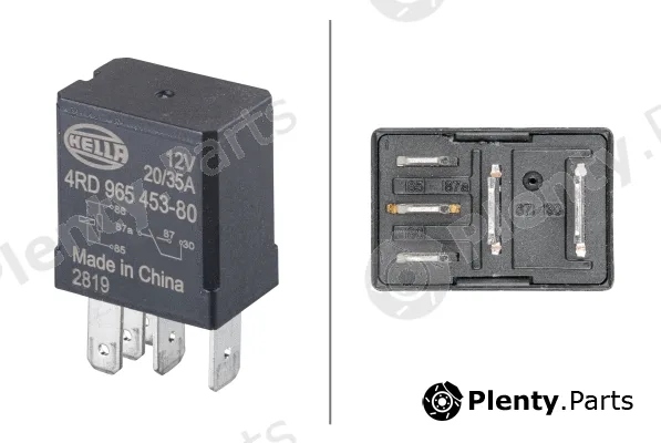Hella 4RD965453-801 — Relay, wipe/wash interval
