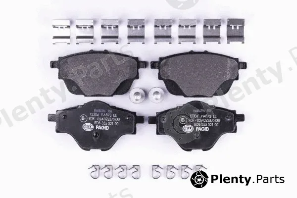 Hella 8DB355021-001 — Brake Pad Set, disc brake