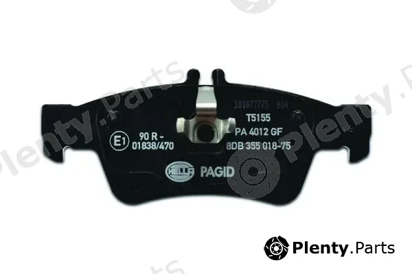 Hella 8DB355018-751 — Brake Pad Set, disc brake