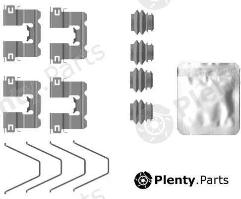 Hella 8DZ355207-231 — Accessory Kit, disc brake pad