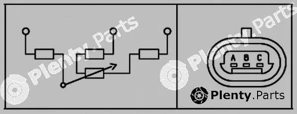 Hella 6PX008476-461 — Sensor, throttle position