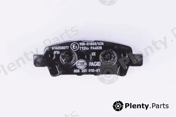 Hella 8DB355010-811 — Brake Pad Set, disc brake