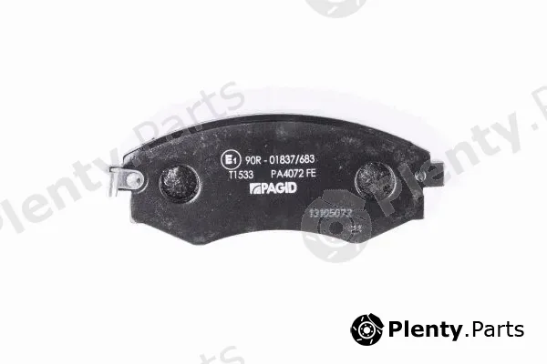 Hella 8DB355012-161 — Brake Pad Set, disc brake