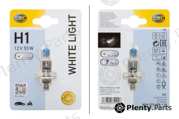 Hella 8GH223498-118 — Bulb, spotlight WHITE LIGHT