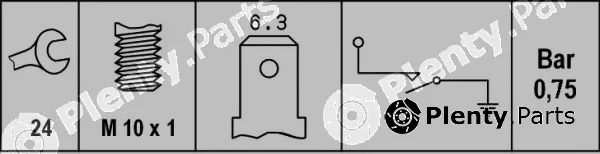 Hella 6ZL003259-481 — Oil Pressure Switch