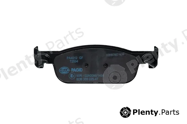 Hella 8DB355025-471 — Brake Pad Set, disc brake