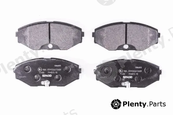 Hella 8DB355011-181 — Brake Pad Set, disc brake