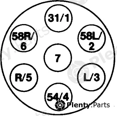Hella 8JB008085-041 — Socket