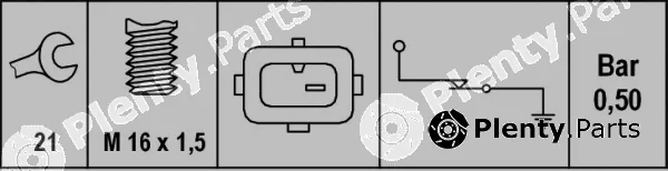 Hella 6ZL003259-591 — Oil Pressure Switch