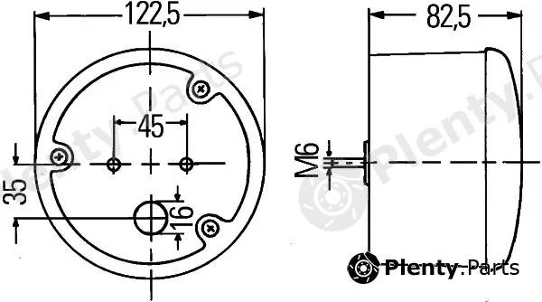 Hella 2BA964169-501 — Direction Indicator